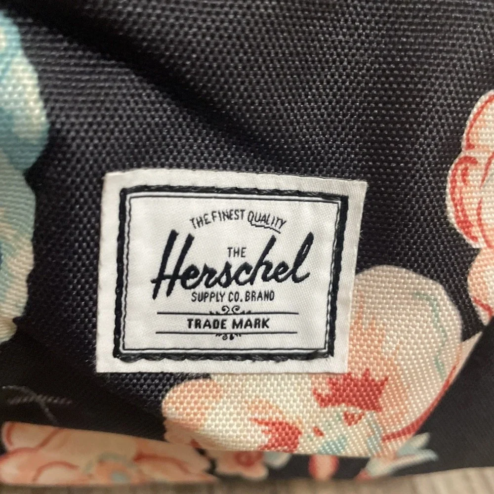 Herschel Floral Print Backpack One Compartment 12x18x4